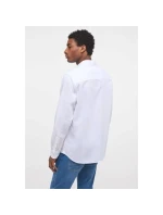 Košeľa Mustang Clemens ľan bavlna M 1014356-2045