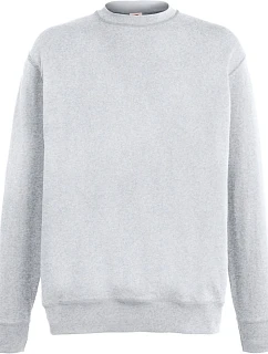 Fruit of the Loom Lightweight Set-In Sweat Pánska mikina 16.2156 heather grey