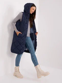 Dámska vesta D51160X80119A2 tmavomodrá - Sublevel