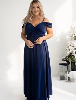 Dlhé šaty 208857 tmavomodré - With You