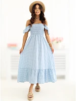 Šaty IR SK 2801.94 svetlomodré