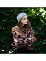 Dámska čelenka Band cz20820 15697 sivá - Art Of Polo