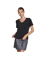 Tričko Skechers Signature s výstrihom do V TP167-BLK, čierne, veľkosť L