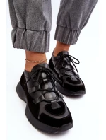 Dámska kožená športová obuv M01/2 Zazoo black Dámska kožená športová obuv M01/2 Zazoo black