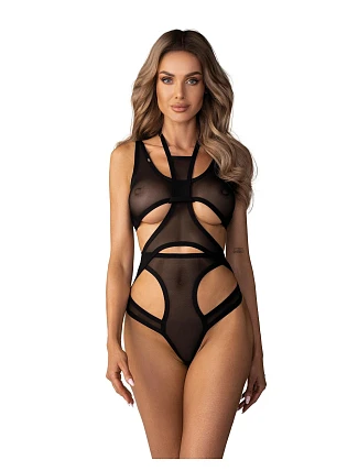 Dámské svůdné body Mercuris Teddy černé - Obsessive Dámské svůdné body Mercuris Teddy černé - Obsessive