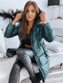 Dámska prešívaná bunda ALINE green FashionStreet TY3191