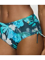 Dámske plavkové nohavičky Summer Fleur Maxi Turquoise v tyrkysovej farbe – TRIUMPH