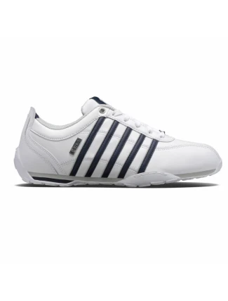 K-Swiss pánska športová obuv Arvee 1.5 kožené členkové tenisky classic white (02453-900-M)