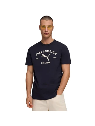 Pánske tričko Puma Class Graphic Tee navy blue 692226 16 Pánske tričko Puma Class Graphic Tee navy blue 692226 16