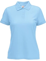 Fruit of the Loom Lady-Fit 65/35 Polo Dámske piqué polo 16.3212 sky blue