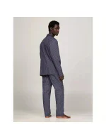 Pánske pyžamové tričko UM0UM02992 02E tmavomodré s potlačou - Tommy Hilfiger Pánske pyžamové tričko UM0UM02992 02E tmavomodré s potlačou - Tommy Hilfiger