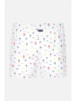 Pánske šortky 315200H 10A biele so vzorom - Jockey