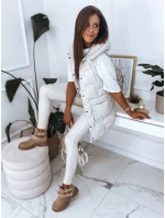 Dámska vesta WENDY white FashionStreet TY2829 Dámska vesta WENDY white FashionStreet TY2829