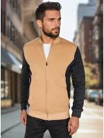 Pánska mikina na zips so stojacím golierom FashionStreet BX5903 Pánska mikina na zips so stojacím golierom FashionStreet BX5903