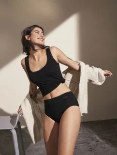 sloggi GO Tielko C2P - BLACK - SLOGGI BLACK - SLOGGI