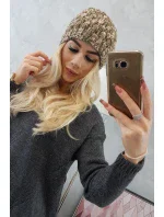 Šiltovka K156 khaki + ecru