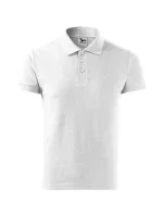 Bavlnené polo tričko Heavy white