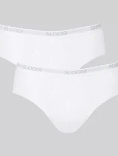 Pánske nohavičky Basic Midi 2P - WHITE - biela 0003 - SLOGGI