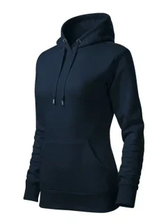 Malfini Cape Free W MLI-F1402 mikina s kapucňou tmavomodrá