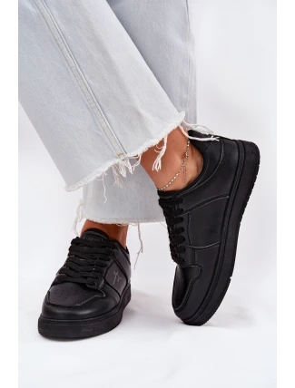 Sneakersy Damskie Big Star RR274A242 HI-POLY SYSTEM Czarne