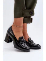 Topánky na podpätku model 195396 Krok vo veľkom štýle Topánky na podpätku model 195396 Krok vo veľkom štýle