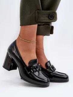 Topánky na podpätku model 195396 Krok vo veľkom štýle