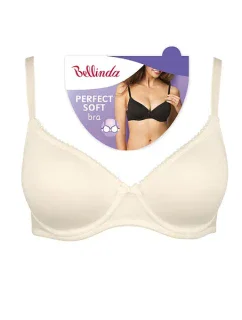 Dámska mäkká vystužená podprsenka PERFECT SOFT BRA - Bellinda - smotanová