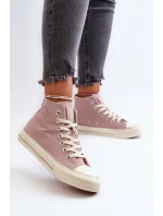 Dámske vysoké tenisky Big Star pink