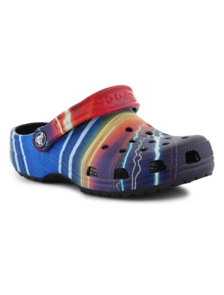 Unisex juniorská obuv s podrážkou Jr 208457-4LF Dark blue mix - Crocs Unisex juniorská obuv s podrážkou Jr 208457-4LF Dark blue mix - Crocs