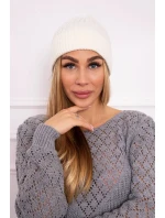 Tenká čiapka Veronica K249 ecru