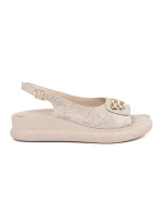 Dámske sandále na klinoch FL1711 - GOODIN