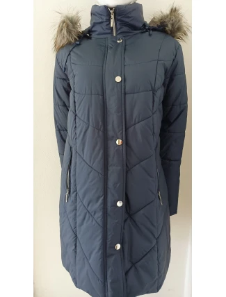 Dámska zimná bunda s kapucňou M49409 - Zaks