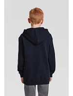 Fruit of the Loom Classic Kids Hooded Sweat Detská mikina s kapucňou 16.2043 vintage heather navy Fruit of the Loom Classic Kids Hooded Sweat Detská mikina s kapucňou 16.2043 vintage heather navy