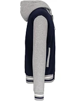 Kariban K 4003 Unisexová bunda s kapucňou „Teddy“ 20.4003 tmavomodrá/oxfordská šedá/biela Kariban K 4003 Unisexová bunda s kapucňou „Teddy“ 20.4003 tmavomodrá/oxfordská šedá/biela