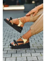 Dámske sandále s Mashli D&A CR956 Gold