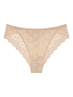 Dámske nohavičky Amourette Highleg Tai - YELLOW - light beige 0026 - TRIUMPH