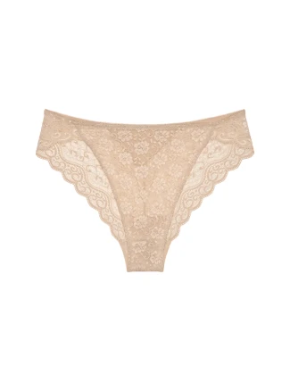 Dámske nohavičky Amourette Highleg Tai - YELLOW - light beige 0026 - TRIUMPH