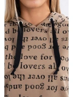 Súprava s potlačou vo farbe camel Súprava s potlačou vo farbe camel