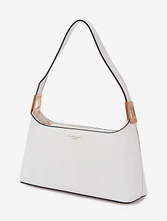 Kožená taška Bílá Tielle