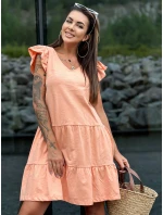 TW SK 2113 šaty.17P broskyňa TW SK 2113 šaty.17P broskyňa