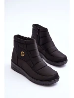 Dámske zateplené snežnice Black Helis