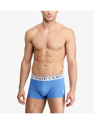 Boxerky 714753035023 modrá - Ralph Lauren