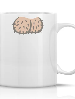 KOULE – klasický biely keramický hrnček s objemom 300 ml