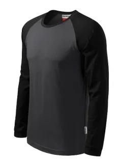 Street LS Tričko unisex ebony gray