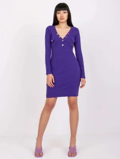 Šaty RV SK 7438.17 tmavo fialová