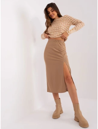 Dámska sukňa LK SD 509445.72P ťava - Lakerta