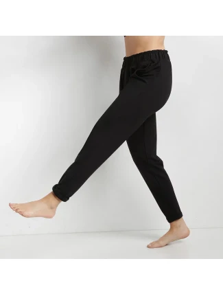 Dievčenské juniorské tepláky JOGGING D0C8P Black - DIM Dievčenské juniorské tepláky JOGGING D0C8P Black - DIM