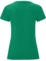 Fruit of the Loom Lady-Fit Iconic 150 T Dámske tričko 16.1432 heather green