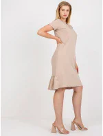 Šaty RV SK 7912.10P béžová