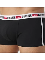 Diesel – pánske boxerky Men Shawn, 3 ks v balení, čierne, módne, bavlnené